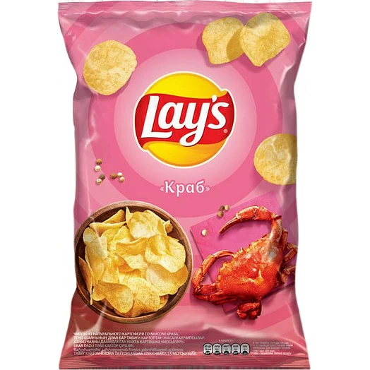 После: Чипсы Lay's
